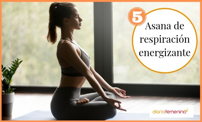 Postura de respiración energizante